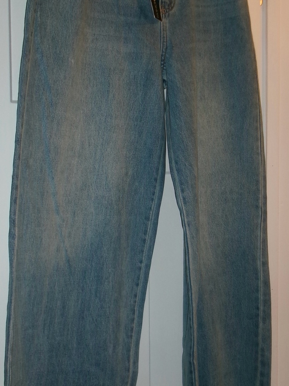 Fashion Nova Women's Light Blue Wide Leg Jeans